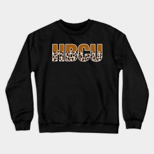 HBCU Leopard Print Crewneck Sweatshirt